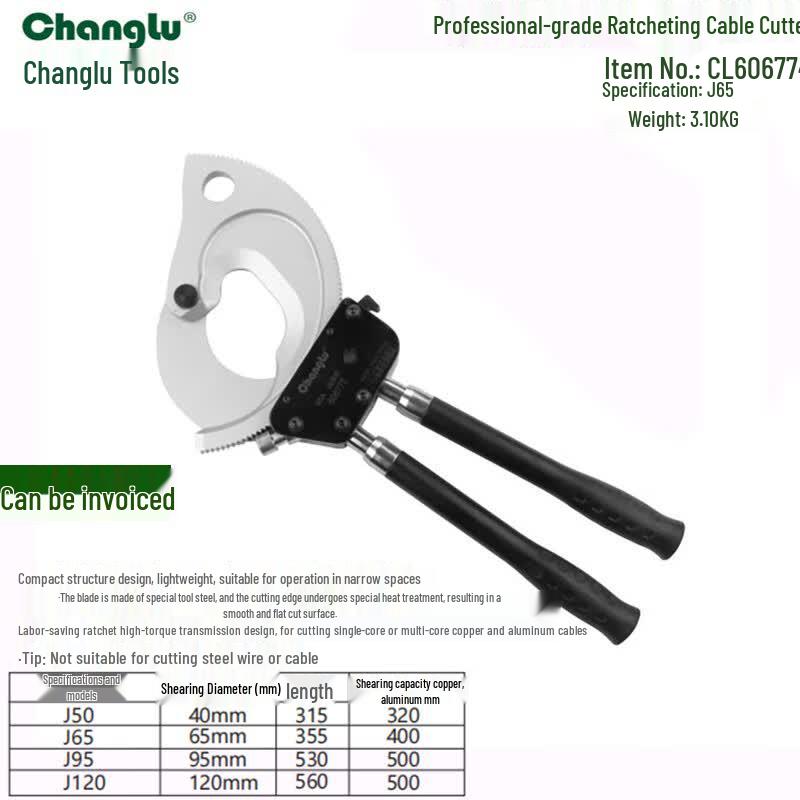J65 Ratchet Cable Cutter
