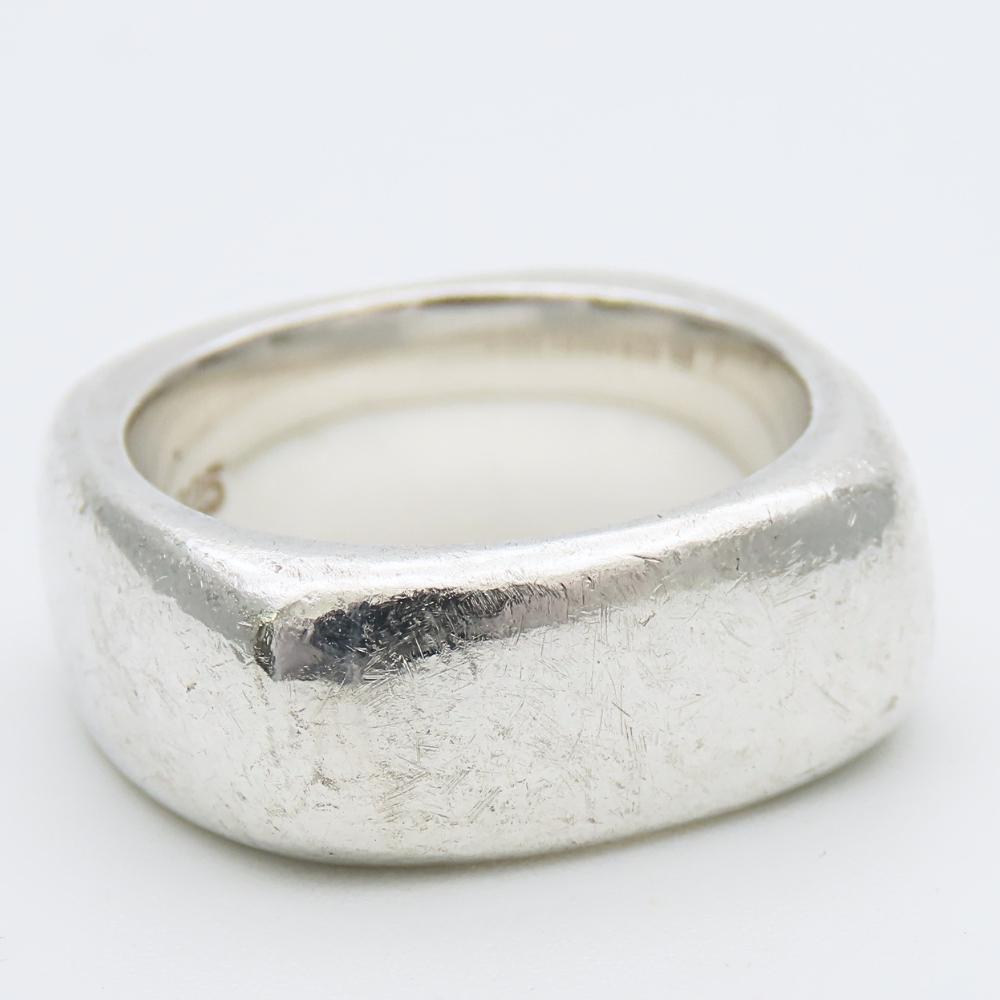 TIFFANY&Co. Ring Quadratkissen EU#51.5 Silber925 12,7g Silberschmuck