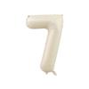 32-inch Coffee Caramel Chocolate Number Balloons - Birthday Party Foil Decorations