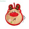 Coral Velvet Christmas Santa Claus Hand Towels Kitchen Absorbent Quick Drying Rag Cartoon Hand Towel
