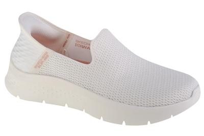 Slip-Ins: GO WALK Flex - Relish, weiße Damen-Sneaker