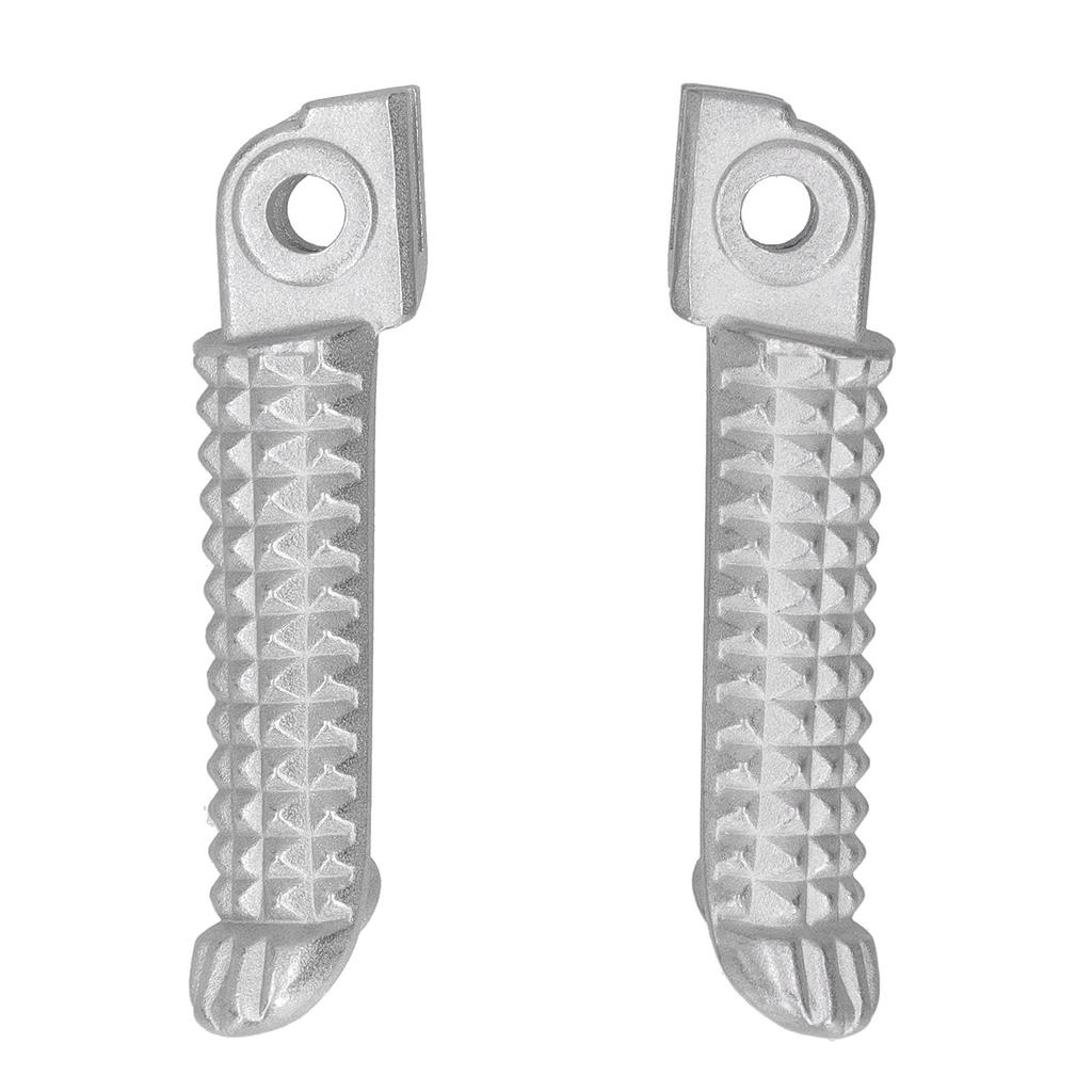 Motorcycle Foot Pegs Direct Replacement with 8 Accessories Foot Pegs Metal Material Abrasion Resistant