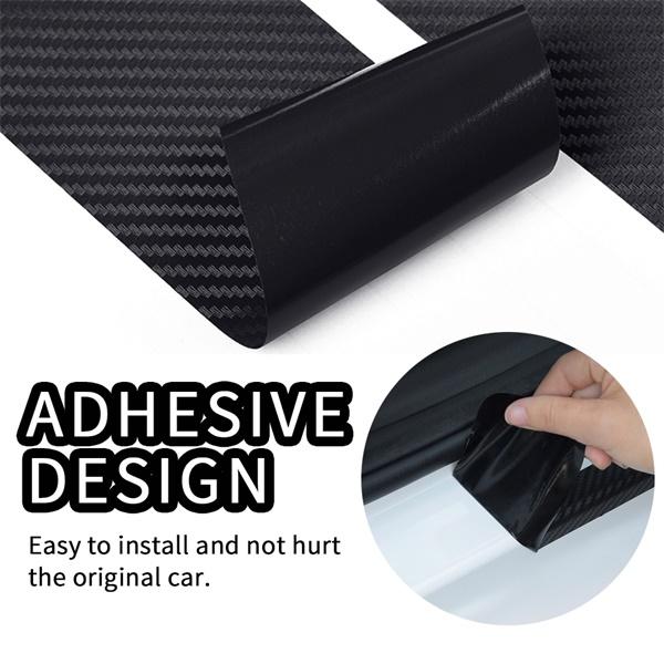 CGO1 Car Emblem Door Sill Protector Sticker Rear Trunk Film Accessories For Skoda Kodiaq Octavia Enyaq Kamiq Scala Rapid Superb MK2 3