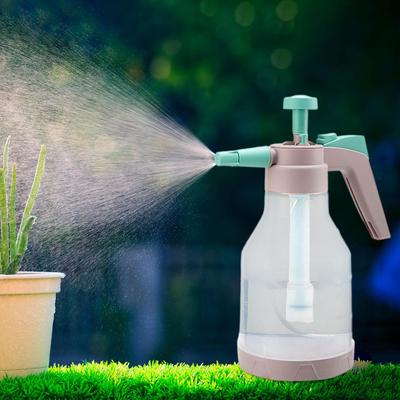 Gartenpumpe Sprüher Feiner Nebel 1,5L mit Verstellbarer Düse Sprühflasche