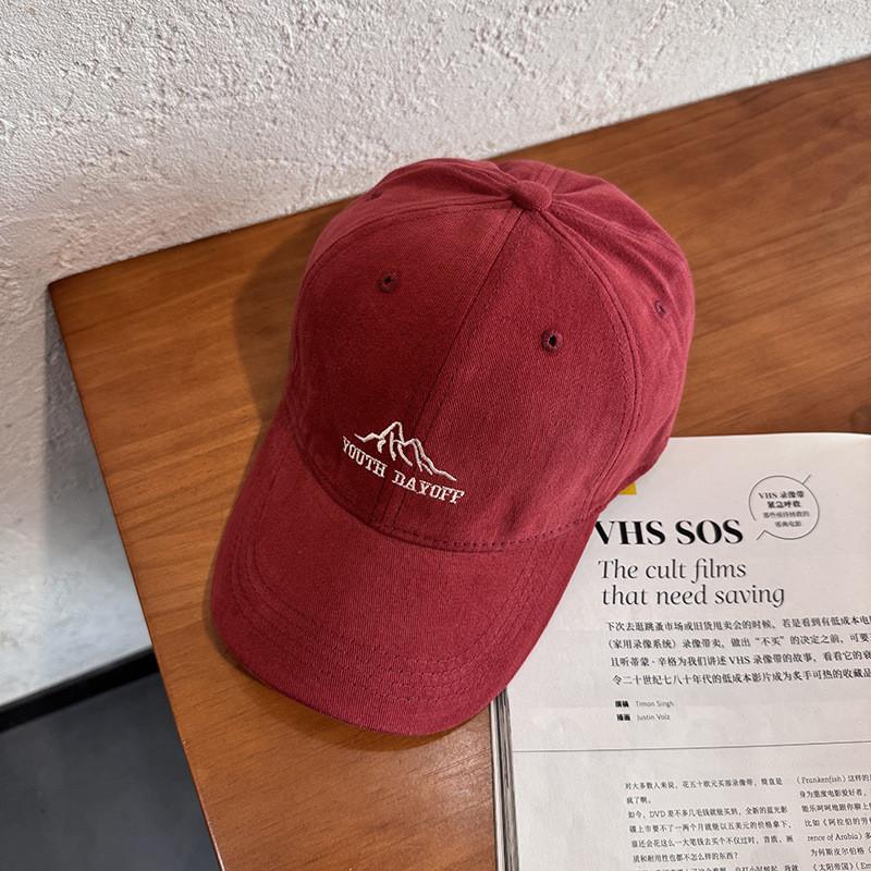 Baseball Cap Women Summer Sun Protection Adjustable With Letter Embroidery For Casual Fashion