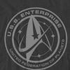 Star Trek: Discovery Unisex Adult Enterprise Crest T-Shirt