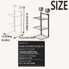Self-Adhesive Dish Preparation Rack Multi-layer Prepare Food Rack  Kitchen Supplies