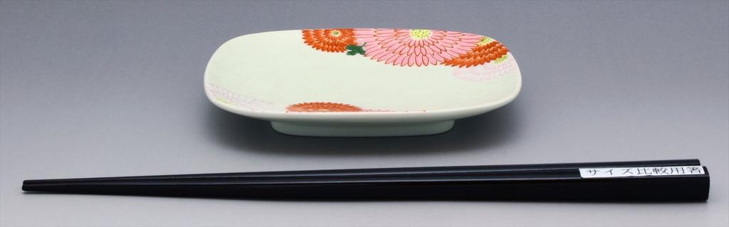 Arita Ware Koraku Kiln Individual Plates Chrysanthemum Design 97730