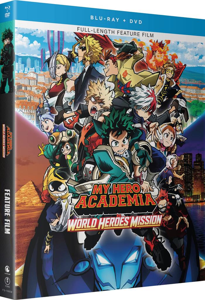 My Hero Academia World Mission Heroes' Blu-ray/DVD