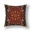 New Persian Carpet Pillowcase Holiday Decorative Pillow Short Plush Cartoon Print Sofa Pillow