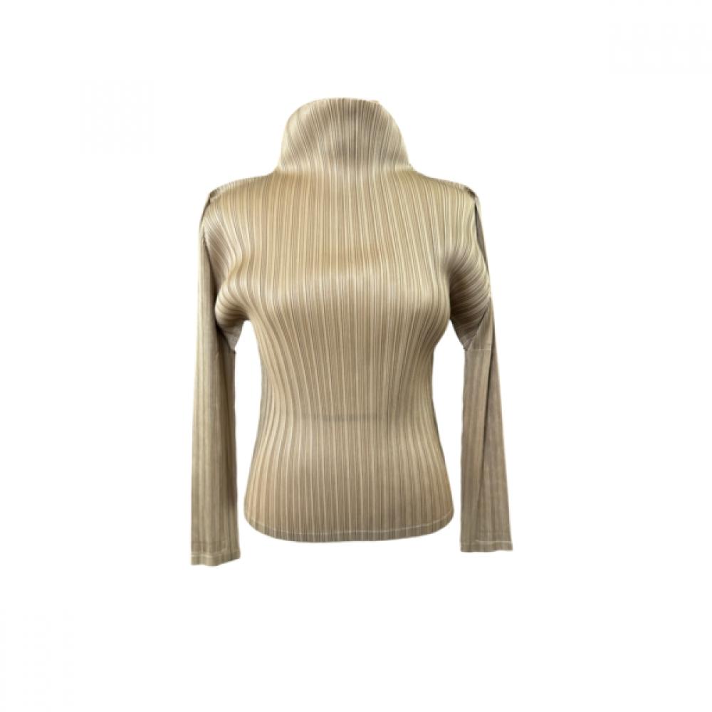 LA VITA JUNKO PleaTed High Neck T 3 Line lswTs005