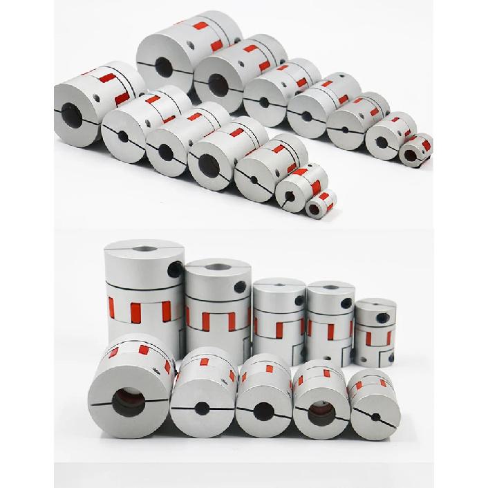 Flexible Plum Clamp Coupler D35 L50 Shaft Size Jaw cCupling 6/8/10/12/14/16/19mm D35L50