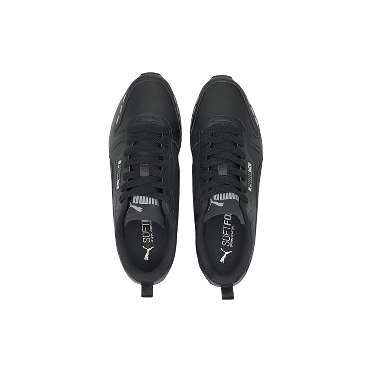 PUMA R78 Unisex Black Gray 374127-01