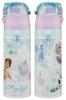 Skater Water 470ml or 430ml Disney Frozen Size Stainless Sports Children's Bottle, 2-Way, (Direct Drink) (Cup), Design, 26, Girls, Steel, Insulated,