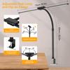 Office Home Led Desk Lamp Eye Caring Architect lamp with Clamp  24W 5 Color Dual Screen Computer Monitor Gooseneck Smart Light