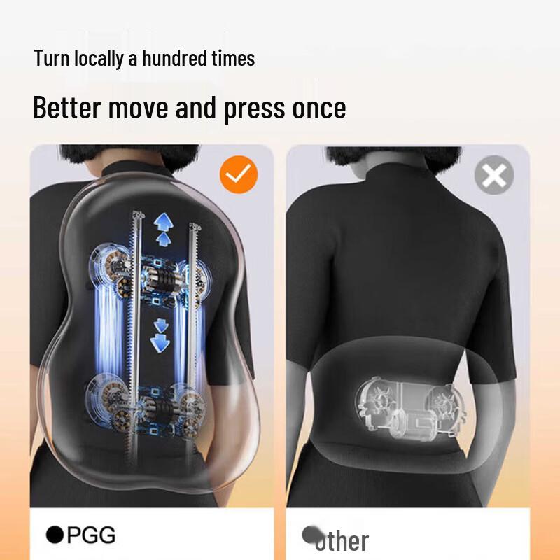 PGG S7 Wireless Lumbar Massager with Heat CN plug (adapter included)