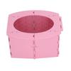 Kleinkind Töpfchen faltbar PP tragbar Baby Toilette für Camping Reisen Langstreckenfahrten Rosa