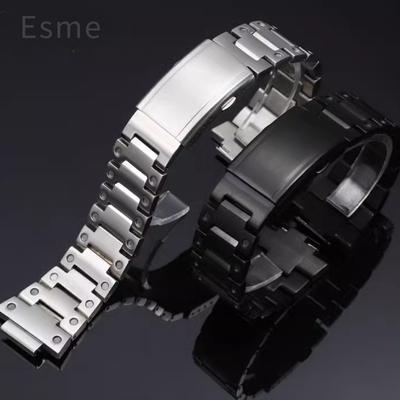Pro hodinky Casio EFB-680/ECB-10YD Ocelový náramek Konvexní rozhraní Nerezový řemínek k hodinkám Pánské hodinkové doplňky 14x26mm
