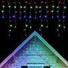 Icicle String Lights Led Fairy Lights Christmas Garland For New Year Party Wedding Garden Terrace Christmas Decoration Lamps