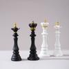 2026 Trending Chess Decor Set,King Queen Knight Chess Piece Decor Sculpture Ornament Collectible Figurine for Home House Office