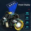 1200mAh Powerful LED Headlamp Motion Sensor Headlight 18650 Rechargeable COB Head Flashlights High Power Head Lamp Fishing Headlight