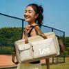 New Lee Fabric Multifunction Shoulder Bag, Crossbody Bag, Gym Bag Unisex Khaki LE240153M