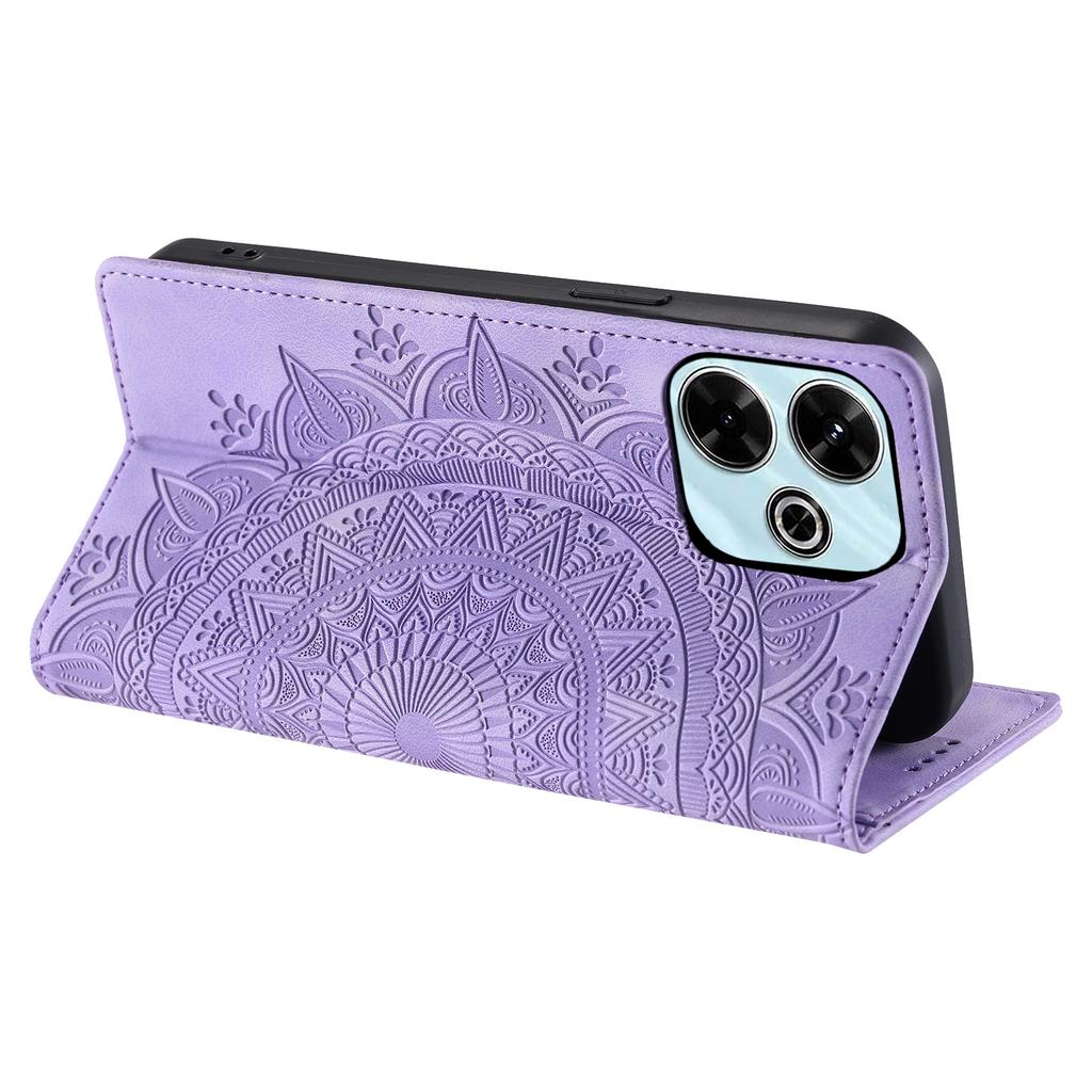 Style-010 For Xiaomi Redmi 13 5G/4G Case Magnetic Closing Leather Phone Cover Pattern Imprinted