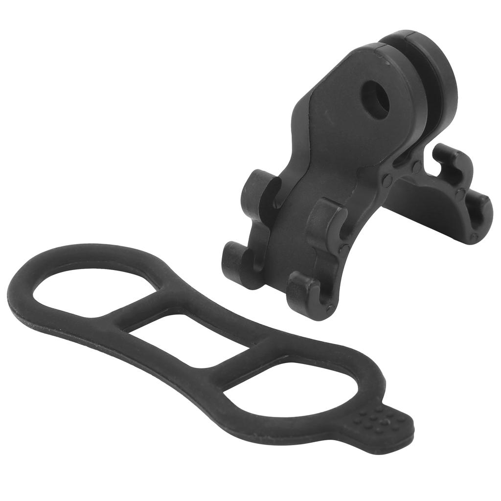 Bicycle Flashlight Holder Handlebar Torch Light Mounting Bracket Adjustable for GoPro Mount