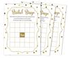Inkdotpot 50A  Gold ConfettiA  BingoA  GameA  CardsA  For Bridal Wedding Shower Bachelorette Party Bulk Blank Square Fill In Gift