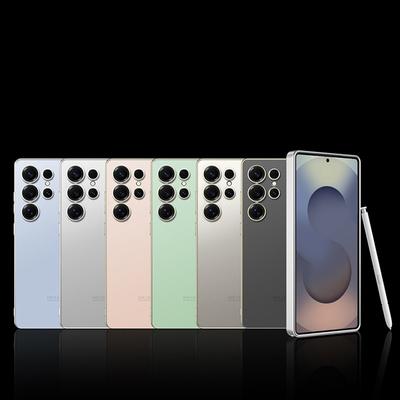 Suitable for Samsung S25 Ultra Mobile Phone Case AG Skin Feeling Galaxy S25U Protective Case Simulation Bare Metal Feel Ins