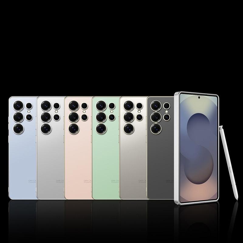 Suitable for Samsung S25 Ultra Mobile Phone Case AG Skin Feeling Galaxy S25U Protective Case Simulation Bare Metal Feel Ins