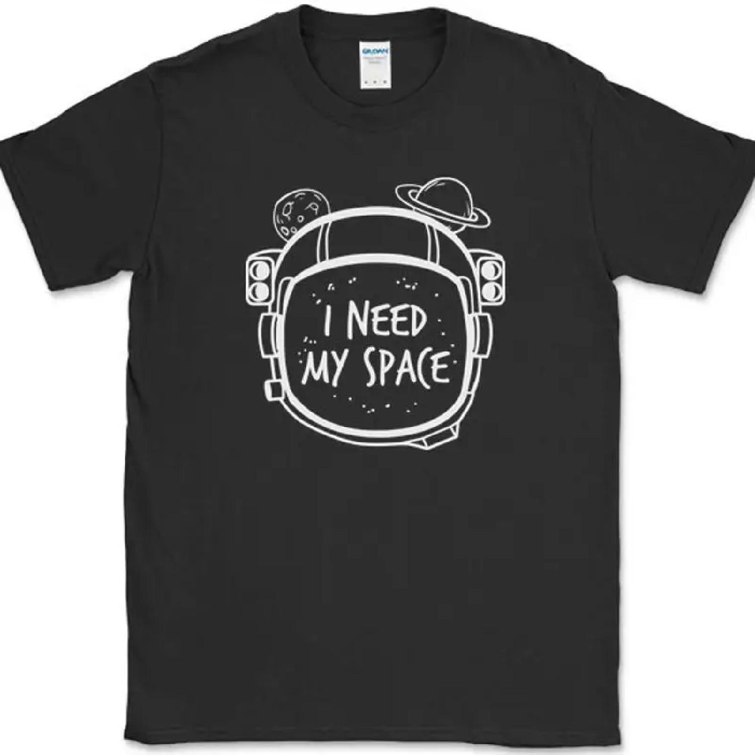 

I need My Space T-Shirt Funny SciFi Space Astronaut Humor Novelty Tee XXXXXL різнокольоровий