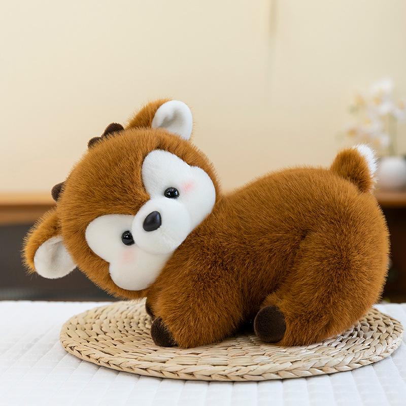 Soft and Cute Party Style Deer Plush Toys for Children's Birthday Gifts Cute Pets Home Decoration Event Gifts