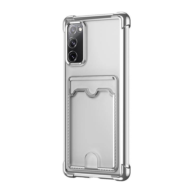 Luxury Shockproof Phone Case For Samsung Galaxy A54 A34 A24 A14 A04s A73 A53 A33 A23 A13 Transparent Card Slot Bag Wallet Cover