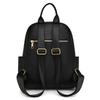 PU Women's Bag Large Capacity Backpack Retro Travel Student Book Bag