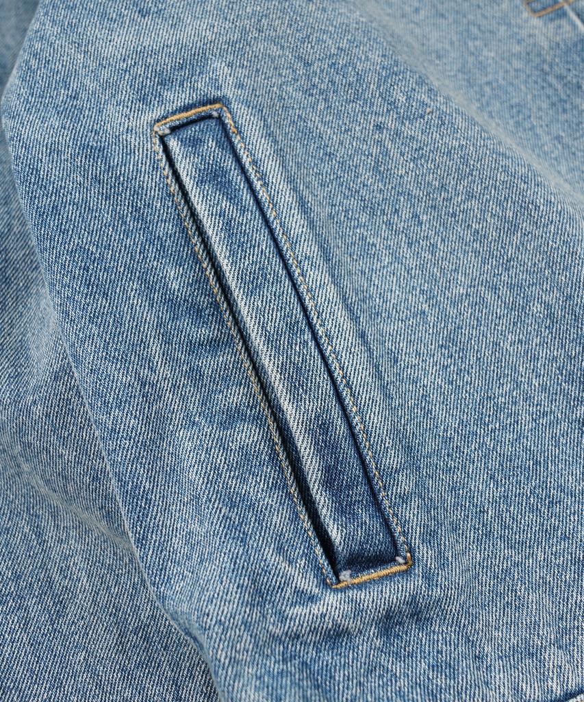 Frizmworks Gewaschene Denim Truckerjacke _ Blau