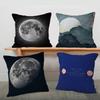 Aesthetic Moonlight Pattern Cushion Cover Car Throw Pillow Case For Sofa Car Christmas Gift 40X40Cm 45X45Cm