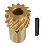 Engine Distributor Drive Gear 491" Diameter Shaft Roller Cams Compatible for  BBC 262-454 Shaft Small Big Block Brass