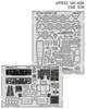 Eduard Etching Parts Plastic Model Parts EDU491532 1/48 UH-60A (for ICM) (Airplane)