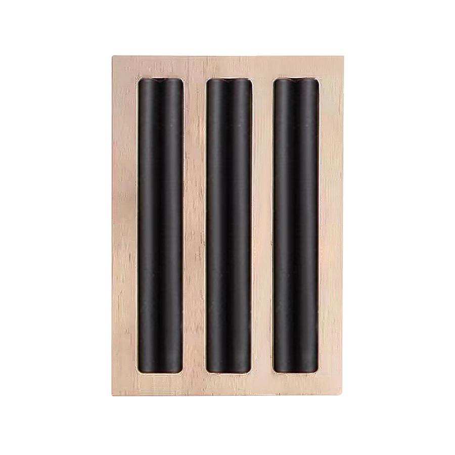 1pc, Ring Earrings Wooden Display Tray Jewelry 100 Ring Earrings Tray Display Tray Counter Storage, Size: Diameter: 5.9in