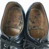 Rare USA Vintage WORK AMERICA Postman Shoes U-Tip Business Shoes Black Size 10AA Men's(USED)