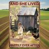 "Little Girls & Chickens: Happy Life" Vintage Tin Sign for Farmhouse Wall Art & Chicken Lovers