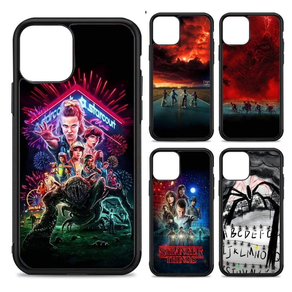 Hot S-Stranger T-Things Phone Case For IPhone 17 16 Pro Max Air 13 12 Mini 14 15 Plus 11 PC+TPU Back Cover