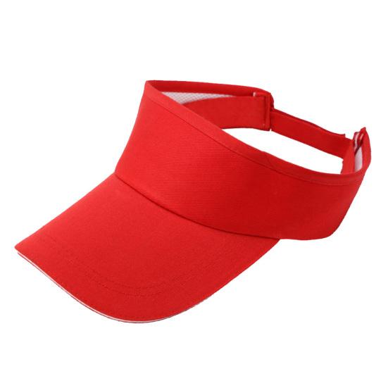 Women Men Adjustable Half-Head Sun Protection Visor Baseball Golf Sports Hat