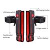 Visible Bicycles LED Rear Light Commuting Adventure Intelligent Flashes Tail Light for Sports & Leisures