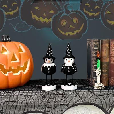 Halloween Bird Decorations, Cartoon Figurines, Home Decor Store Window Ornaments, Children's Gifts