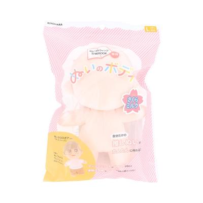 KIYOHARA Oshi Nui Plush Doll Body L Size 14cm W X 20cm H X 8cm D #SM Sakura Milk Mash Short Wig Pattern & Recipe QR Code Included NUI-09