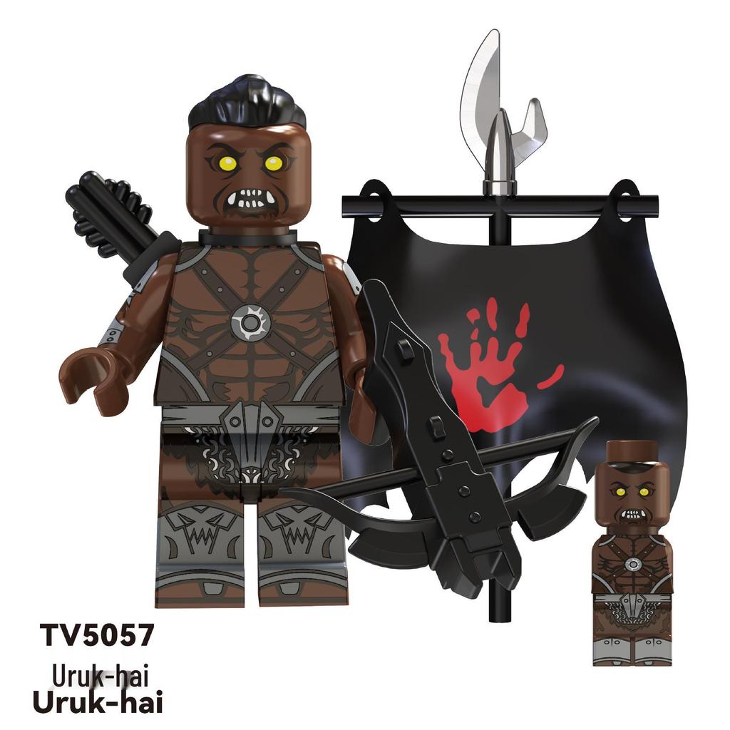 Lord of the Rings Orc Legion Building Blocks Figure Toy - TV6407
