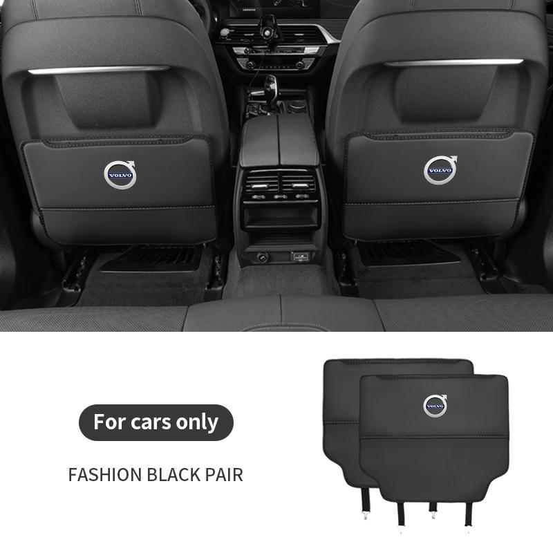 

Volvo XC40 XC60 XC70 XC90 C30 C70 S60 S80 S90 V40 V50 V60 V90 T5 T6 Car Seat Back Storage Rear Anti-Wear Backrest Anti-kick Pad