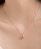 Loveenb [14K Gold] Double Heart Necklace